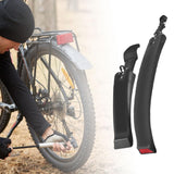Maxbell Bike Mudguard Front Rear Set Supplies Accs Mudflap for Riding Sports Outdoor Plastic Buckle