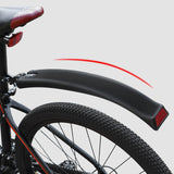 Maxbell Bike Mudguard Front Rear Set Supplies Accs Mudflap for Riding Sports Outdoor Plastic Buckle