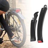 Maxbell Bike Mudguard Front Rear Set Supplies Accs Mudflap for Riding Sports Outdoor Iron Buckle