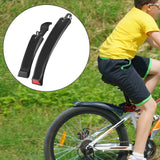 Maxbell Bike Mudguard Front Rear Set Supplies Accs Mudflap for Riding Sports Outdoor Iron Buckle