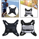 Maxbell Chest Rig Bag Multifunction Men Women Chest Pack for Travel Climbing Cycling Black