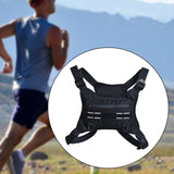 Maxbell Chest Rig Bag Multifunction Men Women Chest Pack for Travel Climbing Cycling Black