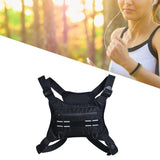 Maxbell Chest Rig Bag Multifunction Men Women Chest Pack for Travel Climbing Cycling Black