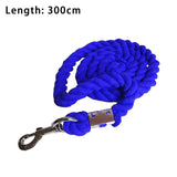 Maxbell Horse Lead Rope Bolt Snap Clip Soft Durable for Livestock Horse Leading Rope Dark Blue
