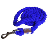 Maxbell Horse Lead Rope Bolt Snap Clip Soft Durable for Livestock Horse Leading Rope Dark Blue
