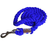 Maxbell Horse Lead Rope Bolt Snap Clip Soft Durable for Livestock Horse Leading Rope Dark Blue