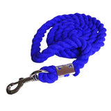 Maxbell Horse Lead Rope Bolt Snap Clip Soft Durable for Livestock Horse Leading Rope Dark Blue