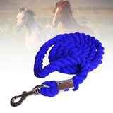 Maxbell Horse Lead Rope Bolt Snap Clip Soft Durable for Livestock Horse Leading Rope Dark Blue