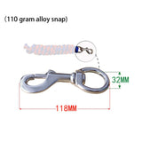 Maxbell Horse Lead Rope Bolt Snap Clip Soft Durable for Livestock Horse Leading Rope Dark Blue