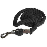 Maxbell Horse Lead Rope Bolt Snap Clip Soft Durable for Livestock Horse Leading Rope Black