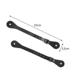Maxbell Spur Straps Set of 2 Premium Boot Straps for Outdoor Equestrian Horse Riding Black