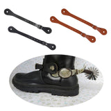 Maxbell Spur Straps Set of 2 Premium Boot Straps for Outdoor Equestrian Horse Riding Black