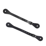Maxbell Spur Straps Set of 2 Premium Boot Straps for Outdoor Equestrian Horse Riding Black