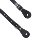 Maxbell Spur Straps Set of 2 Premium Boot Straps for Outdoor Equestrian Horse Riding Black