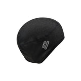 Maxbell Skull Cap Hat Liner Earflaps Windproof Hat for Motorcycle Riding Climbing Black