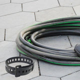 Maxbell Cable Tie Rubber Bungee Straps Tie Down Strap for Bikes Riding Luggage Cargo Black 30cm