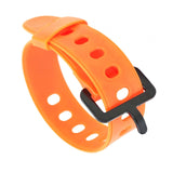 Maxbell Cable Tie Rubber Bungee Straps Tie Down Strap for Bikes Riding Luggage Cargo Orange 30cm