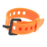 Maxbell Cable Tie Rubber Bungee Straps Tie Down Strap for Bikes Riding Luggage Cargo Orange 30cm