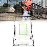 Maxbell Baseball Rebounder Portable Pitchback Net for Pitching and Fielding Training