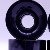 Maxbell 4 Pieces Skateboard Wheels 78A Hardness Durable PU Damping Wheel Replacement Black