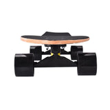 Maxbell 4 Pieces Skateboard Wheels 78A Hardness Durable PU Damping Wheel Replacement Black