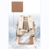 Maxbell Carry on Backpack for Women Rucksack Traveling Backpack for Hiking Overnight Beige