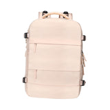 Maxbell Carry on Backpack for Women Rucksack Traveling Backpack for Hiking Overnight Beige