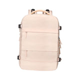 Maxbell Carry on Backpack for Women Rucksack Traveling Backpack for Hiking Overnight Beige