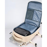 Maxbell Carry on Backpack for Women Rucksack Traveling Backpack for Hiking Overnight Beige