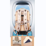 Maxbell Carry on Backpack for Women Rucksack Traveling Backpack for Hiking Overnight Beige