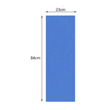 Maxbell Skateboard Grip Tape Sheet DIY Longboard Grip Tape for Pedal Stairs Training Blue