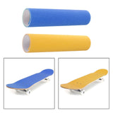 Maxbell Skateboard Grip Tape Sheet DIY Longboard Grip Tape for Pedal Stairs Training Blue