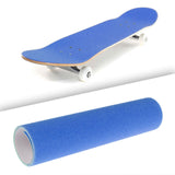 Maxbell Skateboard Grip Tape Sheet DIY Longboard Grip Tape for Pedal Stairs Training Blue