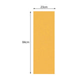 Maxbell Skateboard Grip Tape Sheet DIY Longboard Grip Tape for Pedal Stairs Training Yellow