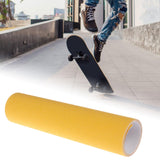 Maxbell Skateboard Grip Tape Sheet DIY Longboard Grip Tape for Pedal Stairs Training Yellow