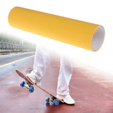 Maxbell Skateboard Grip Tape Sheet DIY Longboard Grip Tape for Pedal Stairs Training Yellow