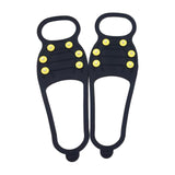 Maxbell Ice Grippers Traction Cleats for Winter Hiking Adult Rainy and Snowy Weather