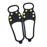 Maxbell Ice Grippers Traction Cleats for Winter Hiking Adult Rainy and Snowy Weather