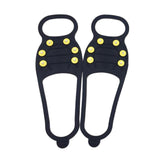 Maxbell Ice Grippers Traction Cleats for Winter Hiking Adult Rainy and Snowy Weather