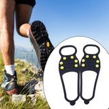Maxbell Ice Grippers Traction Cleats for Winter Hiking Adult Rainy and Snowy Weather