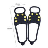 Maxbell Ice Grippers Traction Cleats for Winter Hiking Adult Rainy and Snowy Weather
