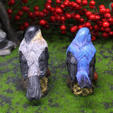 Maxbell Miniature Bird Figurines Resin Accessories for Desk Home Micro Landscape