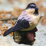 Maxbell Miniature Bird Figurines Resin Accessories for Desk Home Micro Landscape