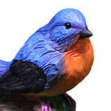 Maxbell Miniature Bird Figurines Resin Accessories for Desk Home Micro Landscape