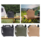 Maxbell Water Tank Fluid Portable Barrel Water Carrier for Camping Handwashing Party black