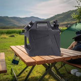 Maxbell Water Tank Fluid Portable Barrel Water Carrier for Camping Handwashing Party black