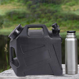 Maxbell Water Tank Fluid Portable Barrel Water Carrier for Camping Handwashing Party black