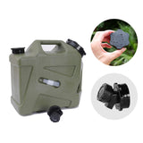 Maxbell Water Tank Fluid Portable Barrel Water Carrier for Camping Handwashing Party green