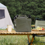 Maxbell Water Tank Fluid Portable Barrel Water Carrier for Camping Handwashing Party green