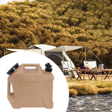 Maxbell Water Tank Fluid Portable Barrel Water Carrier for Camping Handwashing Party khaki